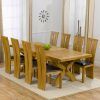 Oak Extending Dining Tables and 8 Chairs (Photo 10 of 25)