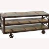 Rustic Metal Tv Stand Metal Media Console Modern Industrial Media with Well-liked Reclaimed Wood and Metal Tv Stands (Photo 7401 of 7825)