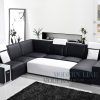 Black Leather Sectionals With Ottoman (Photo 4 of 10)