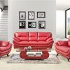Red Leather Couches for Living Room (Photo 5 of 10)