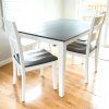 Dining Tables With White Legs and Wooden Top (Photo 23 of 25)