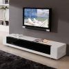 White and Black Tv Stands (Photo 3 of 20)