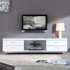 Glossy White Tv Stands (Photo 16 of 20)