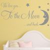 I Love You to the Moon and Back Wall Art (Photo 10 of 20)