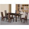 Dark Wood Dining Tables and 6 Chairs (Photo 25 of 25)
