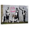 Banksy Canvas Wall Art (Photo 5 of 20)