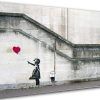 Banksy Canvas Wall Art (Photo 19 of 20)