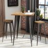 Wynyard 3 Piece Pub Table Set | Space Saving Furniture | Pub Table within Crownover 3 Piece Bar Table Sets (Photo 7768 of 7825)