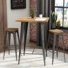 Crownover 3 Piece Bar Table Sets (Photo 10 of 25)