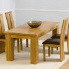 Oak Dining Tables and 4 Chairs (Photo 8 of 25)