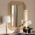 The 15 Best Collection of Gold Metal Mirrored Wall Art