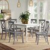 Candice Ii 7 Piece Extension Rectangular Dining Sets With Uph Side Chairs (Photo 9 of 25)