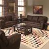 Living Room With Brown Sofas (Photo 9 of 20)