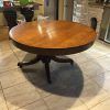 Vintage Brown Round Dining Tables (Photo 14 of 15)