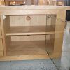 Oak Tv Stands With Glass Doors (Photo 2 of 20)