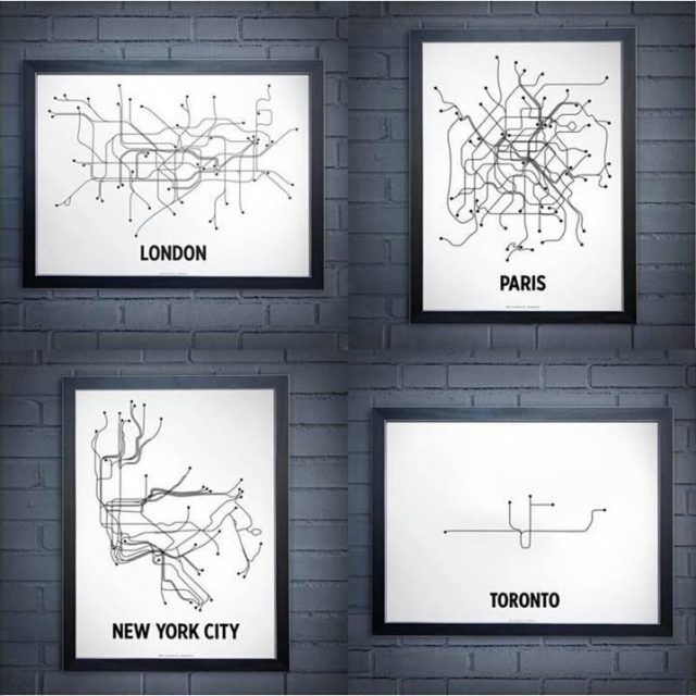 20 Best New York Subway Map Wall Art