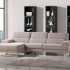 Mireille Modern and Contemporary Fabric Upholstered Sectional Sofas (Photo 7 of 15)