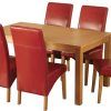 Red Dining Tables and Chairs (Photo 21 of 25)