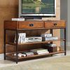 Reclaimed Wood and Metal Tv Stands (Photo 20 of 20)
