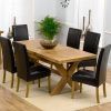 Oak Extending Dining Tables Sets (Photo 8 of 25)