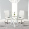 White High Gloss Dining Tables and 4 Chairs (Photo 12 of 25)