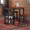 Winsted 4 Piece Counter Height Dining Sets (Photo 4 of 25)