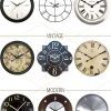Italian Ceramic Wall Clock Decors (Photo 18 of 20)