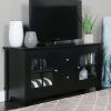 Wooden Tv Cabinets With Glass Doors (Photo 15 of 20)