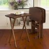 Folding Wooden Tv Tray Tables (Photo 20 of 20)
