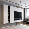 Contemporary Tv Wall Units (Photo 14 of 20)