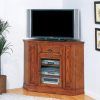 Oak Tv Cabinets for Flat Screens With Doors (Photo 5 of 20)