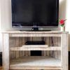 Rustic White Tv Stands (Photo 15 of 20)
