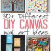 Diy Canvas Wall Art Quotes (Photo 19 of 20)