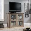 Oak Tv Stands With Glass Doors (Photo 20 of 20)