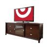 Logan Small Tv Stand, Mahogany Stain | Pottery Barn with Most Recently Released Mahogany Tv Stands (Photo 3549 of 7825)