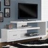 B Modern Bm-110-Wht Stylist Series 63" Modern Tv Stand In High for Best and Newest White Modern Tv Stands (Photo 5284 of 7825)