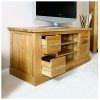 Solid Oak Tv Stands (Photo 18 of 20)