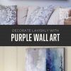 Purple Bathroom Wall Art (Photo 5 of 20)