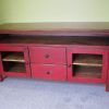 Red Tv Cabinets (Photo 4 of 20)