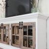 Rustic White Tv Stands (Photo 17 of 20)