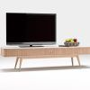 Kasse Tv Stand In White / Walnut Combo for 2017 Scandinavian Tv Stands (Photo 5340 of 7825)