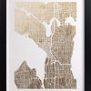 Seattle Map Wall Art (Photo 4 of 20)