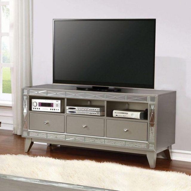 20 Collection of Silver Tv Stands