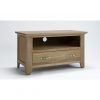 50% Off Chunky Oak Tv Unit | Small | Oslo intended for Current Small Oak Tv Cabinets (Photo 5423 of 7825)