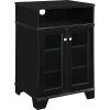 Tall Black Tv Cabinets (Photo 3 of 20)