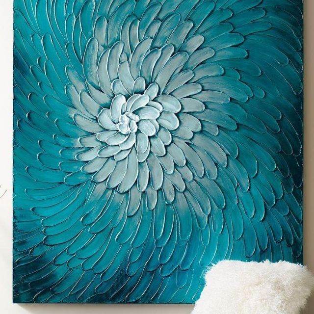 The 20 Best Collection of Wall Art Teal Colour