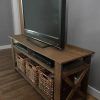 Tv Stands With Baskets (Photo 5 of 20)