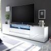 White Contemporary Tv Stands (Photo 13 of 20)