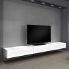 White Wall Mounted Tv Stands (Photo 1 of 20)
