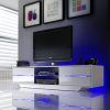 White High Gloss Tv Stand Unit Cabinet (Photo 17 of 20)